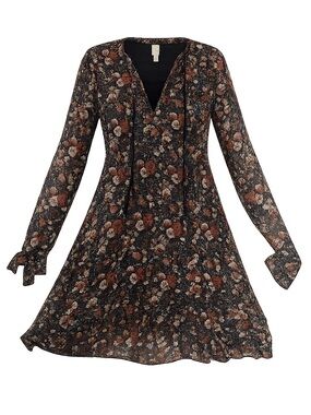Women's Raga Floral Print Mini Dress Size XS
120